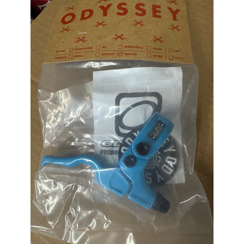 Odyssey Monolever Brake Lever Ocean Blue Medium