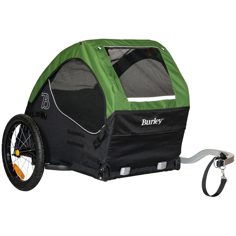 Burley Tail Wagon Pet Trailer – Fern Green