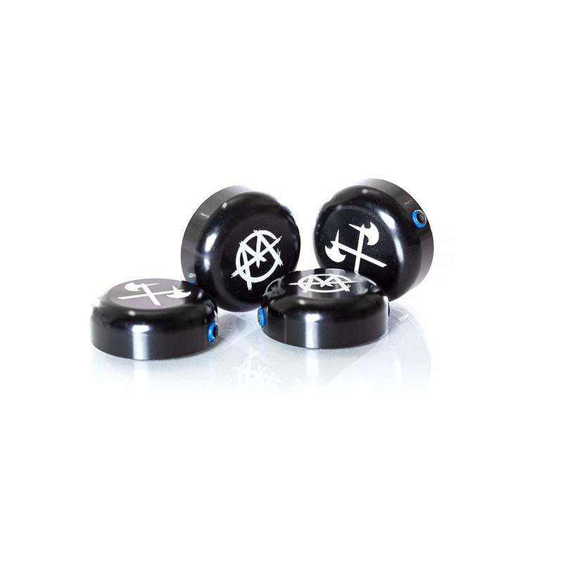 Demolition Markit Bar End Caps – Flat Black Flat Black