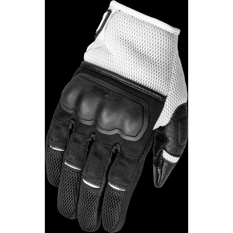 FLY RACING Women’S Coolpro Force Gloves Black/White Md