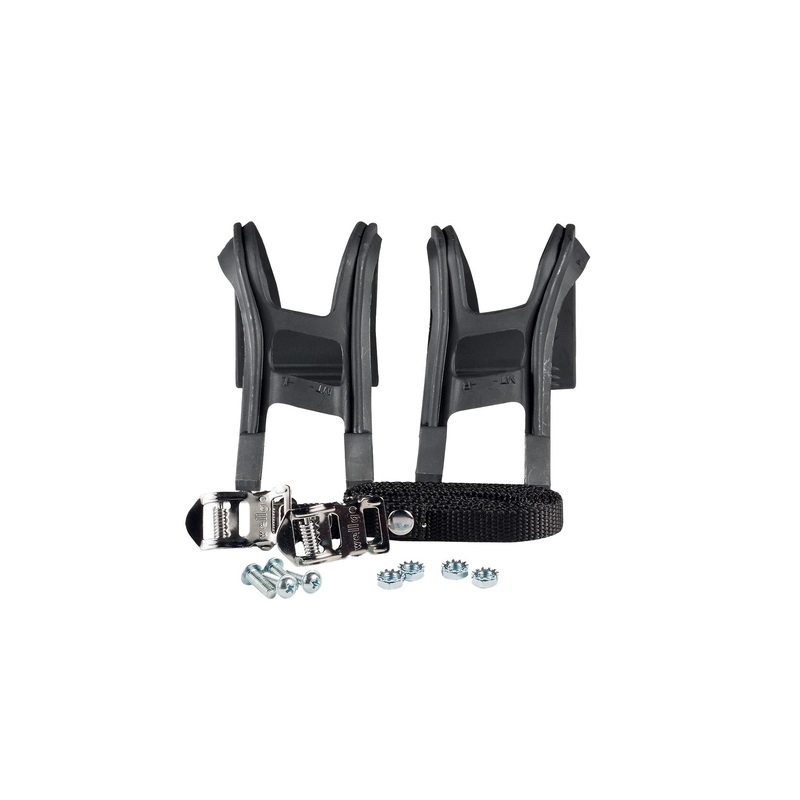 Pedal Part Wellgo Clip/Strap/Reflector Large Set