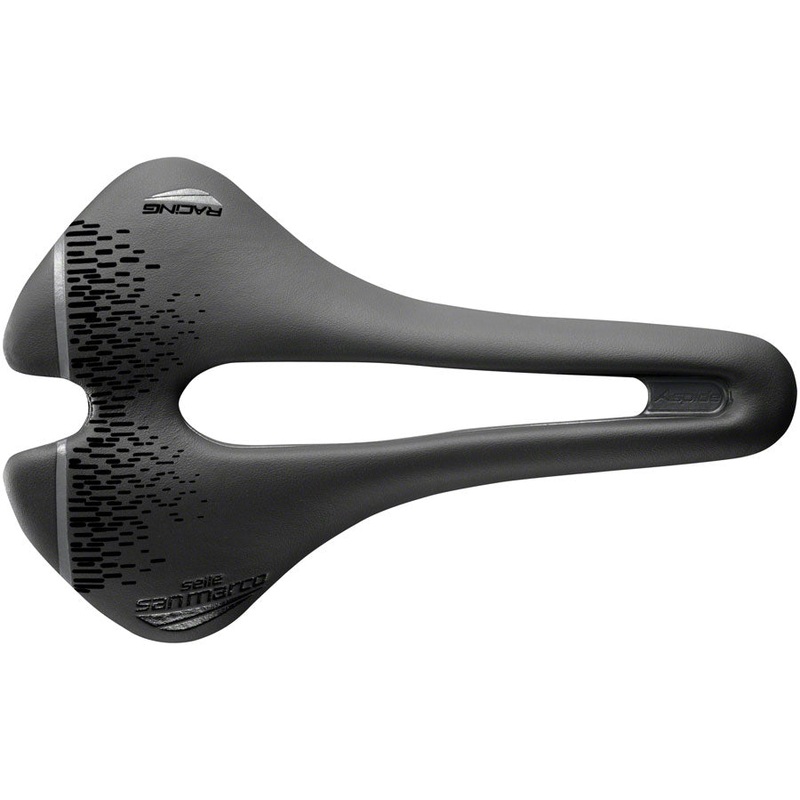 Selle San Marco Aspide Short Open-Fit Racing Saddle – Manganese, Black, Men’s, Wide