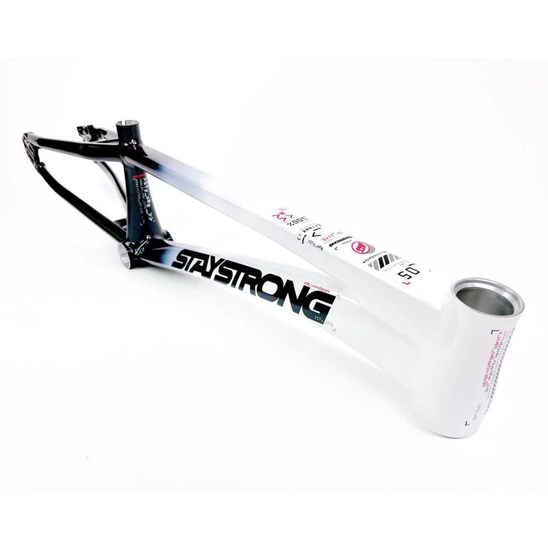 Staystrong V5 Disc Expert XL Cruiser Frame White/Black 20.65