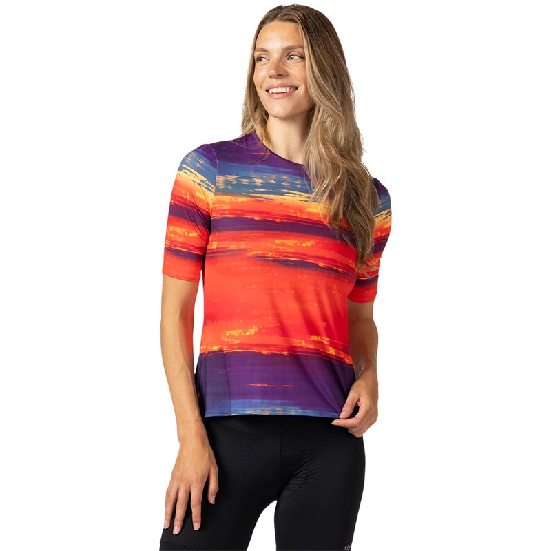 Terry Soleil Flow Short Sleeve Top – Women’s Sunset Large
