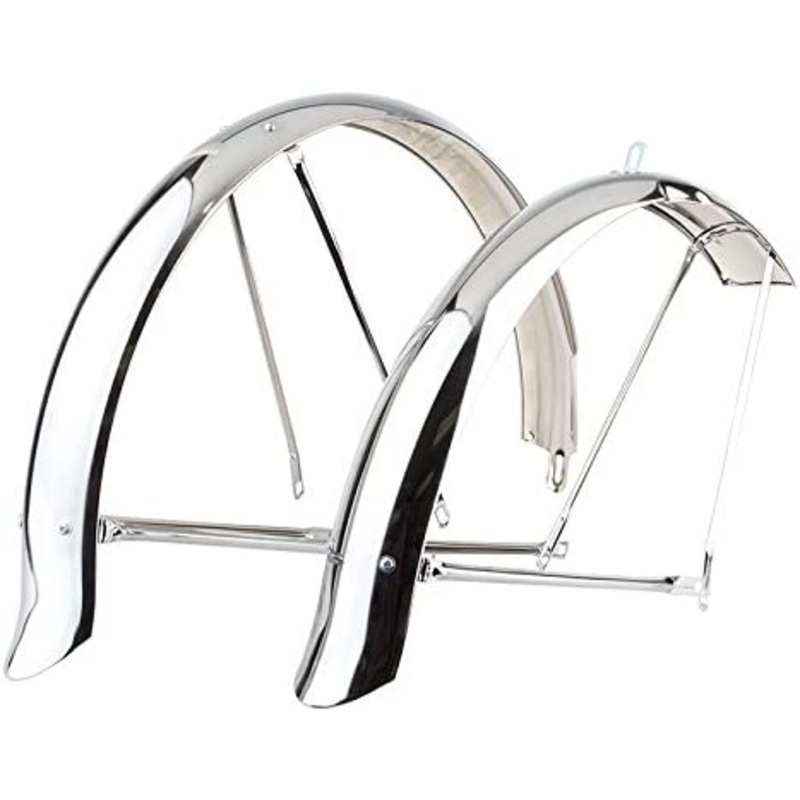 20 ” Chrome Beach Cruiser 20in  20x 2.125 Steel Bicycle Fenders Mudguard – Live 4 Bikes 20in