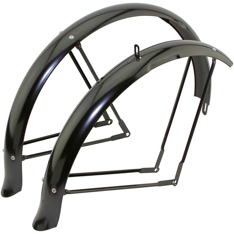 Beach Cruiser 26” Cruiser Black Fenders – Live4Bikes Black