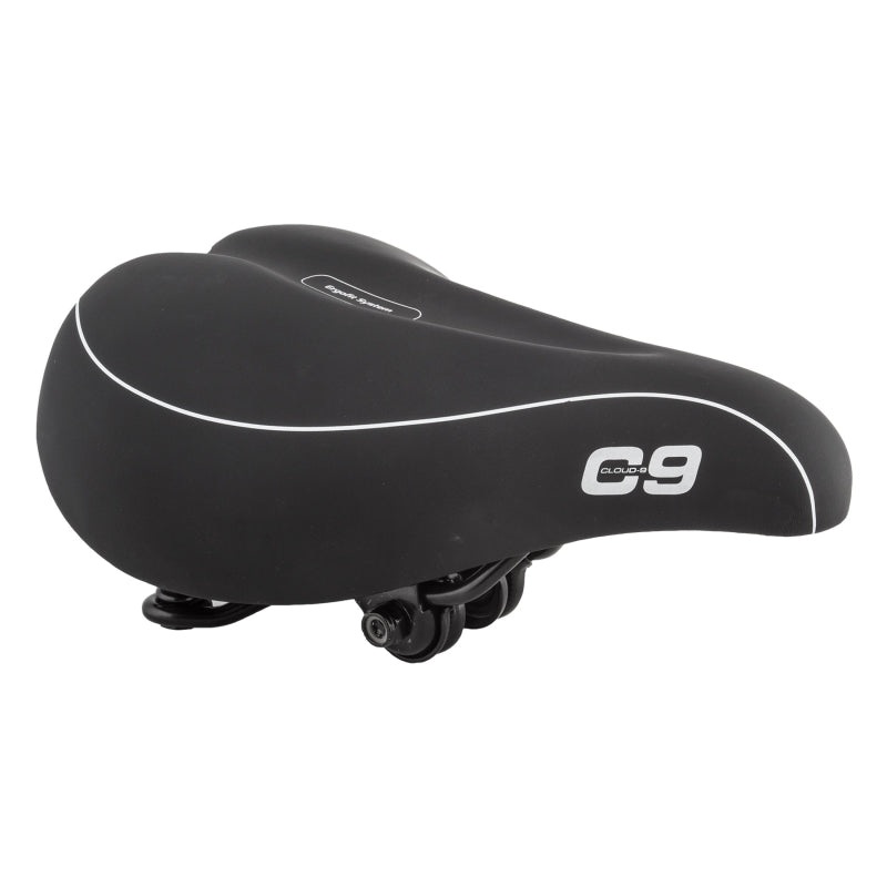 Cloud-9 Comfort Web Spring Comfort Steel Multi-Stage Foam Soft Touch Vinyl WR Coil/Web Spring Black 11×7.5`