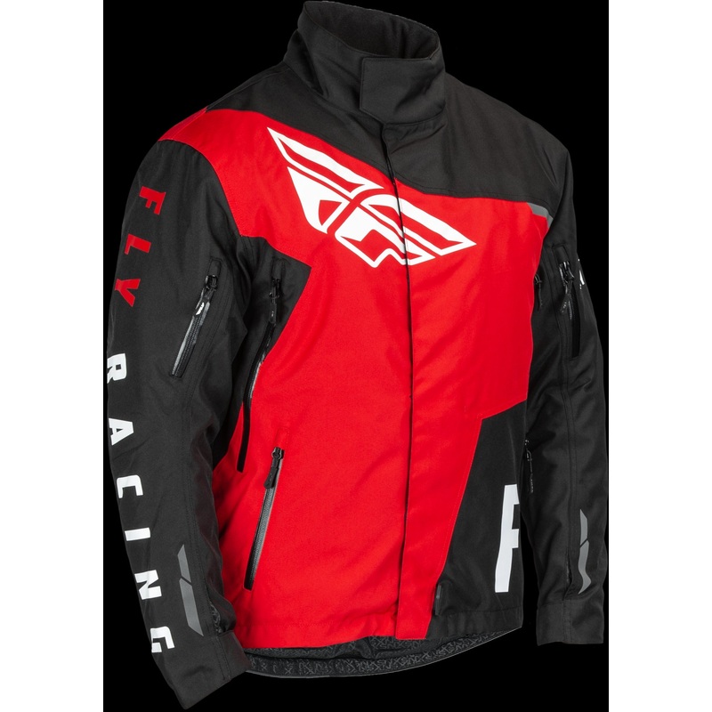 FLY RACING Snx Pro Jacket Black/Red Sm
