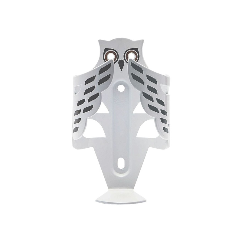 Portland design works Owl Cage Standard Alloy White Braze-on