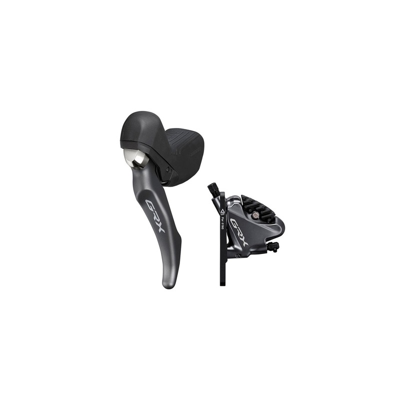 Shimano GRX BL-RX810/BR-RX810 Left Side Hydraulic Brake Lever/Caliper Black
