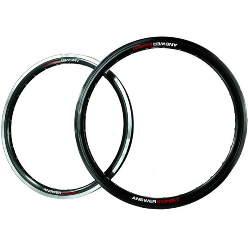 Answer Alumilite 20″ Expert Race Rim Black Front