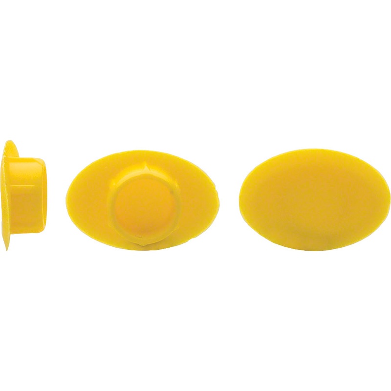 Velocity Rim Plug: Fits 8.7mm-9.3mm Diameter Holes, Yellow, Bag of 72