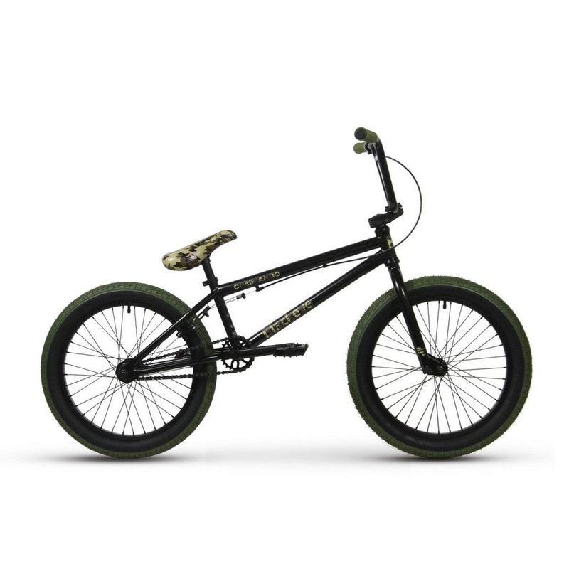 Black Eye Commando 20 Inch Bike (2022) Matte Black/Army Camo 20.5