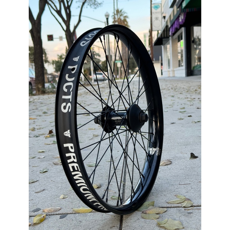 Custom Gsport Roloway front Wheel Black