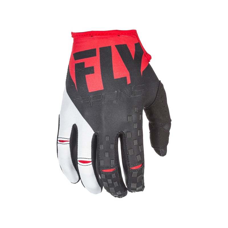Fly Racing 2018 Kinetic Glove – Red/Black Youth Small (4)