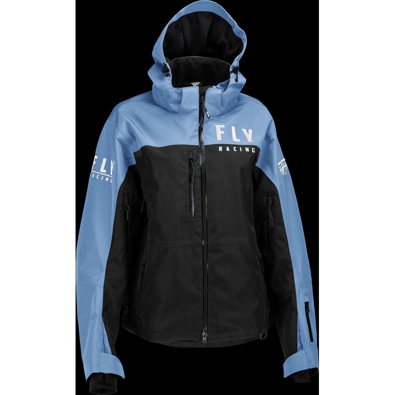 FLY RACING Women’S Carbon Jacket Black/Blue 2x