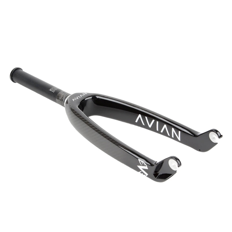 Avian Versus Pro Carbon BMX Fork-20″X1 1/8″-Gloss Black 10mm