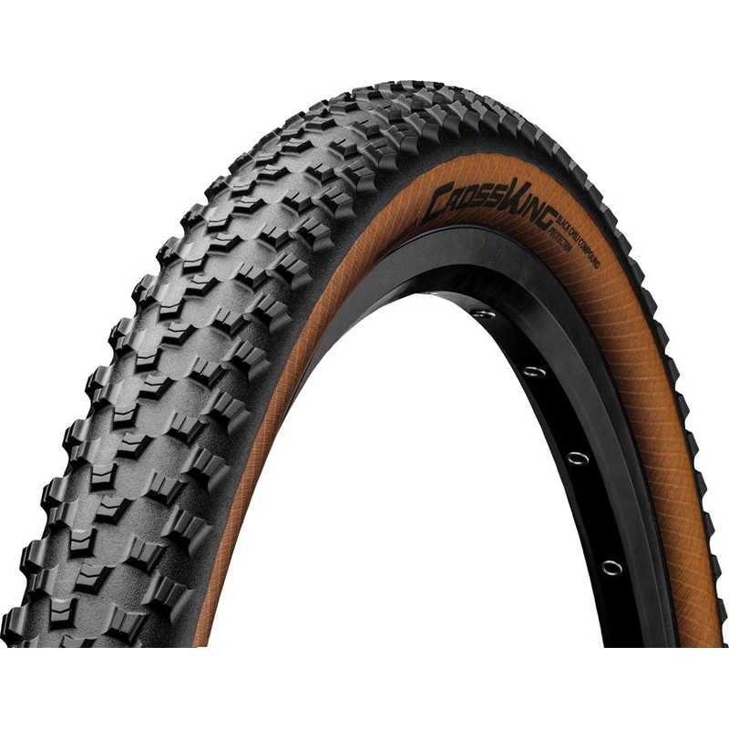 Cross King Tire – 29 x 2.20 Tubeless Folding BLK/Bernstein BLKChili ProTection E25 29 x 2.2″