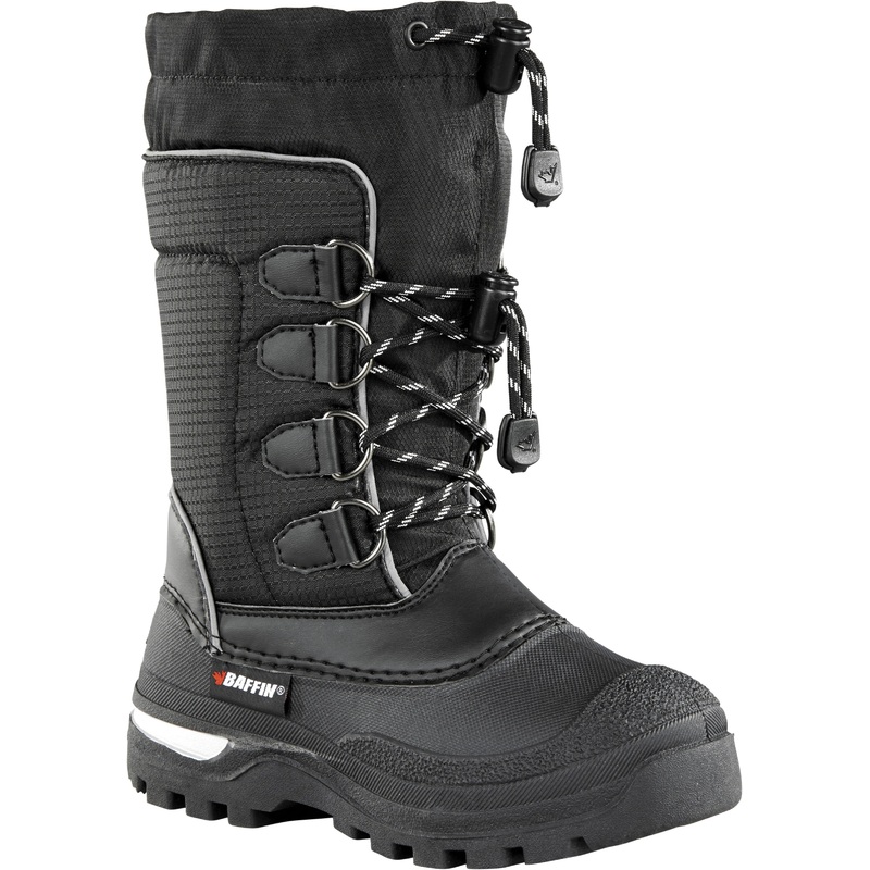 BAFFIN Youth Pinetree Boots Black Sz 11 Black 11