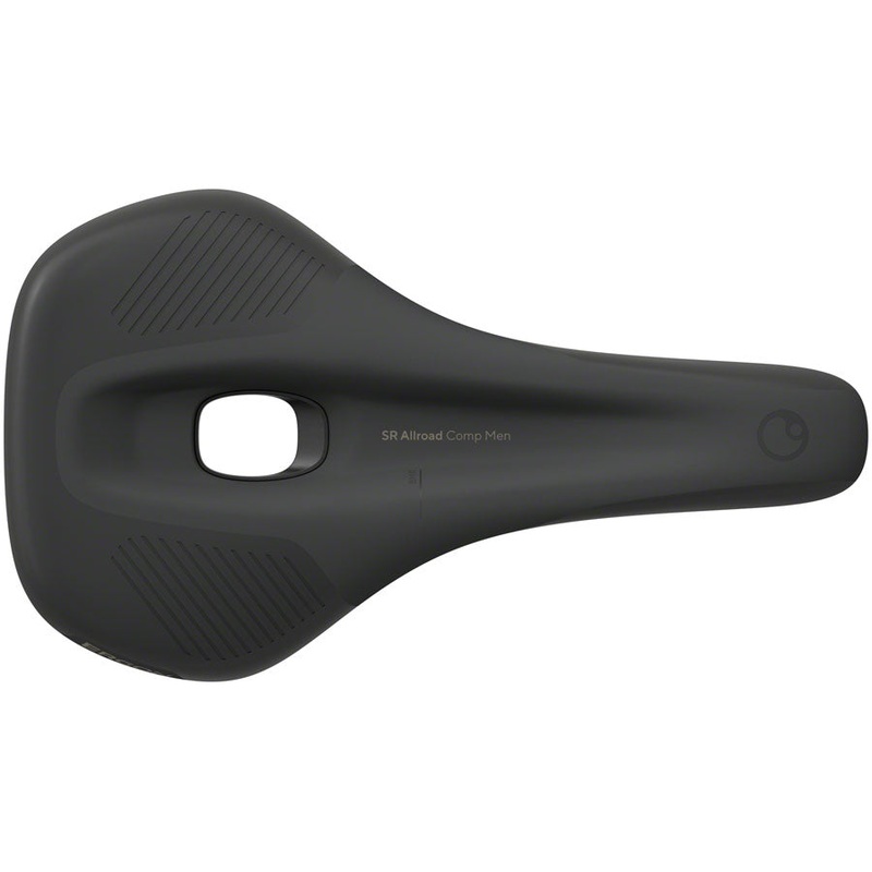 Ergon SR Allroad Comp Saddle – TiNox SL, Black, Men’s, Medium/Large