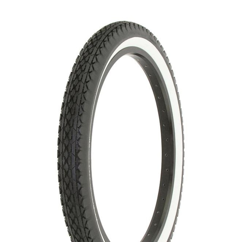 20×2.125 CST Goodyear-style Cruiser Tread Tire – Black w/ Whitewall