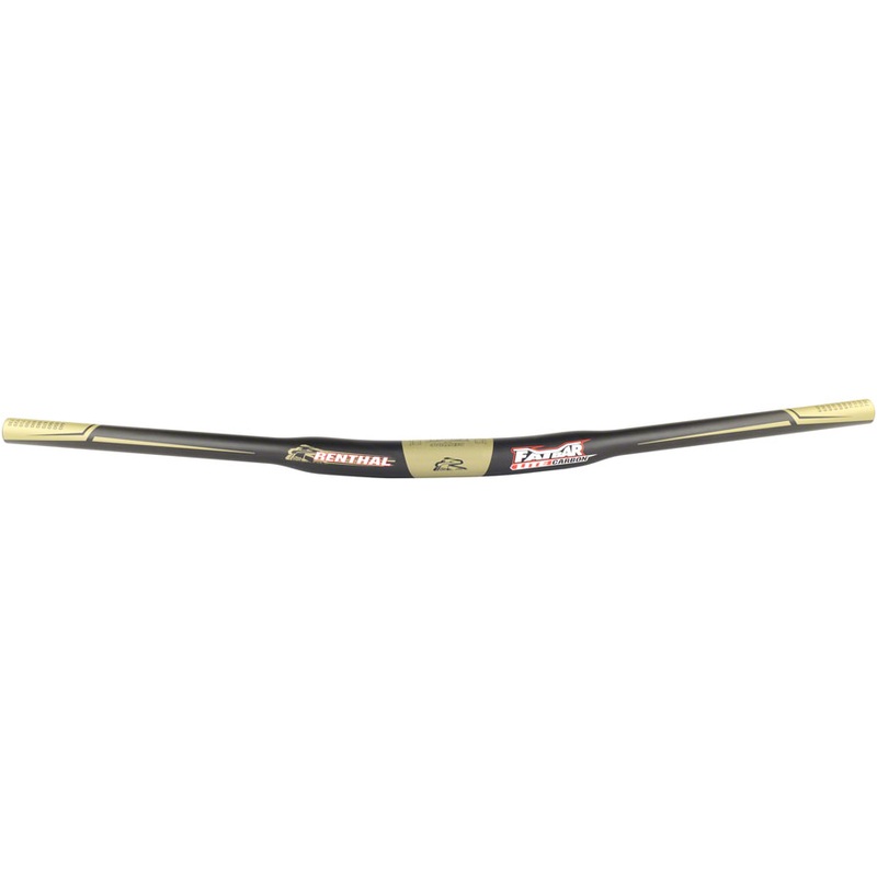 Renthal Fatbar Lite Carbon Handlebar – Carbon, 10mm, 760mm, 31.8mm, Black