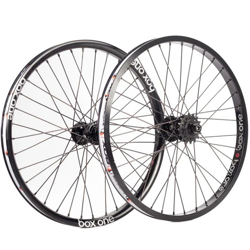 Box Three Mini Race Wheelset Blue 20″x1-3/8″