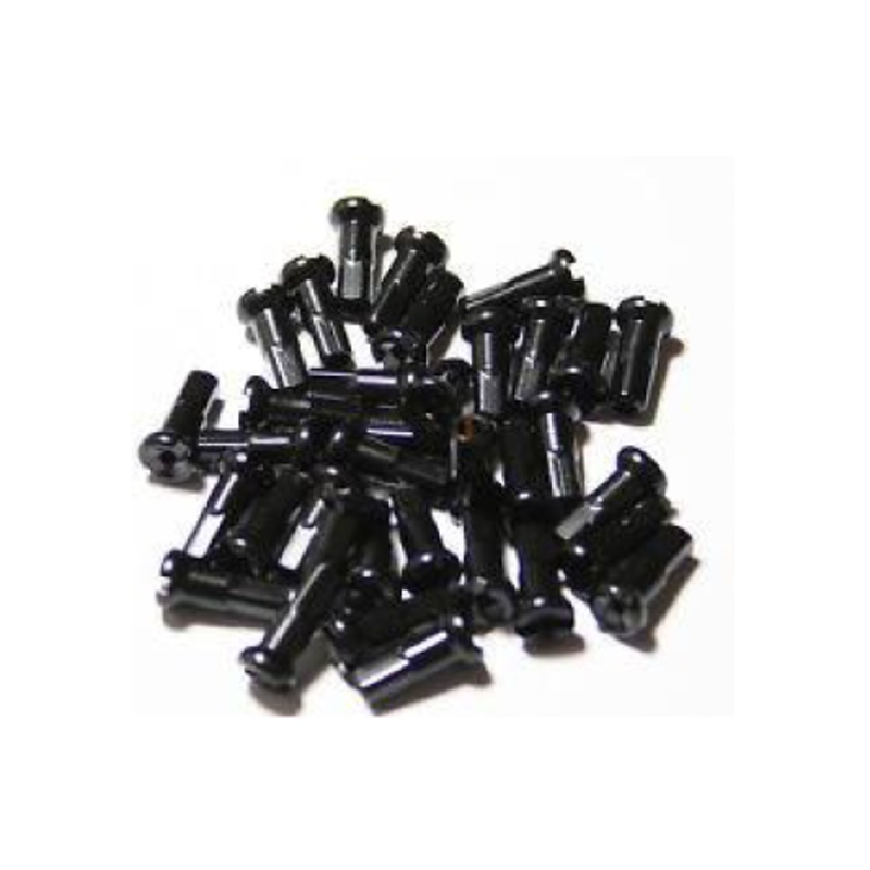 Brass Nipples Pack of 72 Black