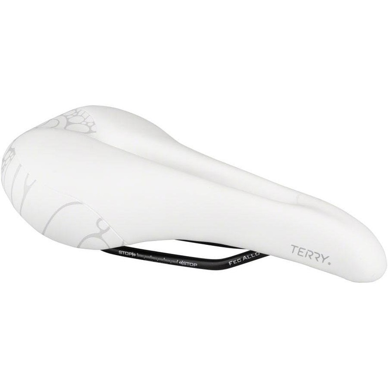 Butterfly Chromoly Bike Saddle White