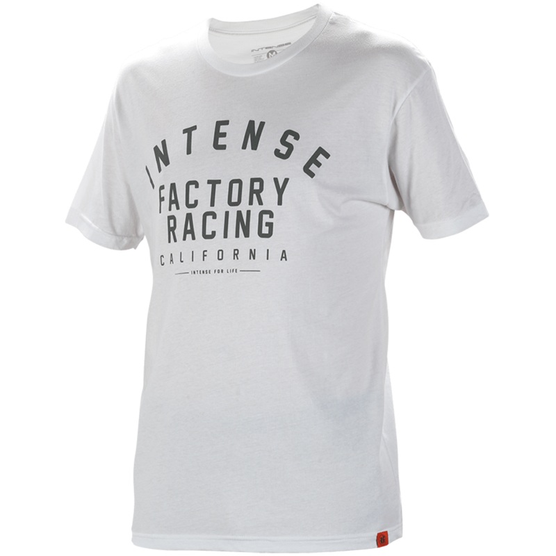 Men’s INTENSE Factory Racing White Tee XS