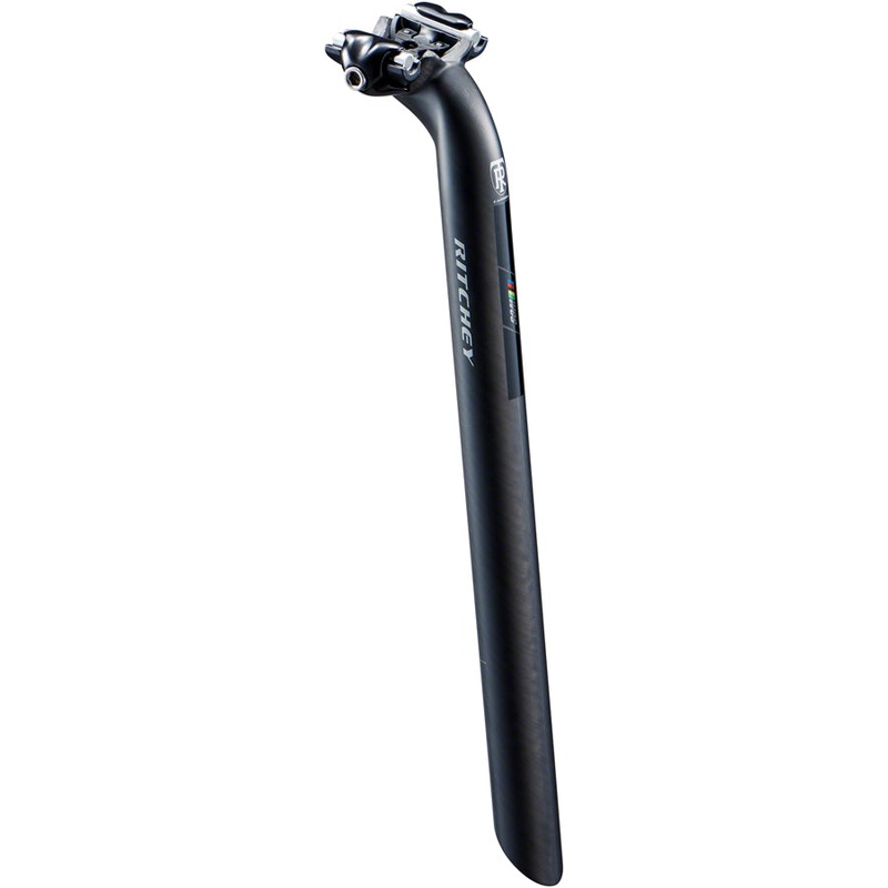 Ritchey WCS Carbon 1-Bolt Seatpost: 27.2 350mm 25mm Offset Black