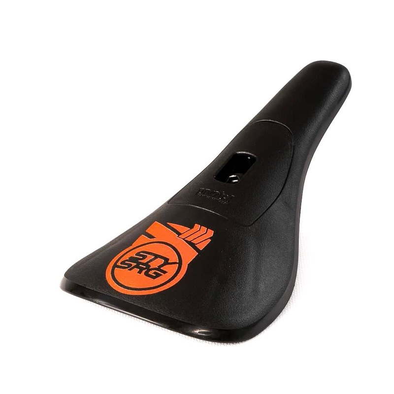 Stay Strong Fast Chevron Plastic Pivotal Race Seat Orange