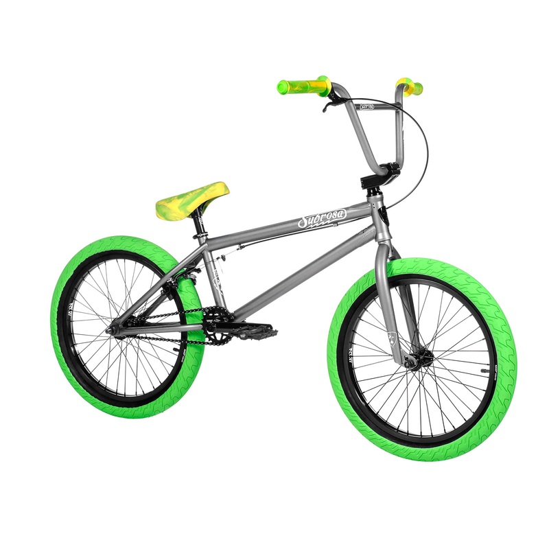 Subrosa Tiro XL Bike-Satin Phosphate/Neon Green