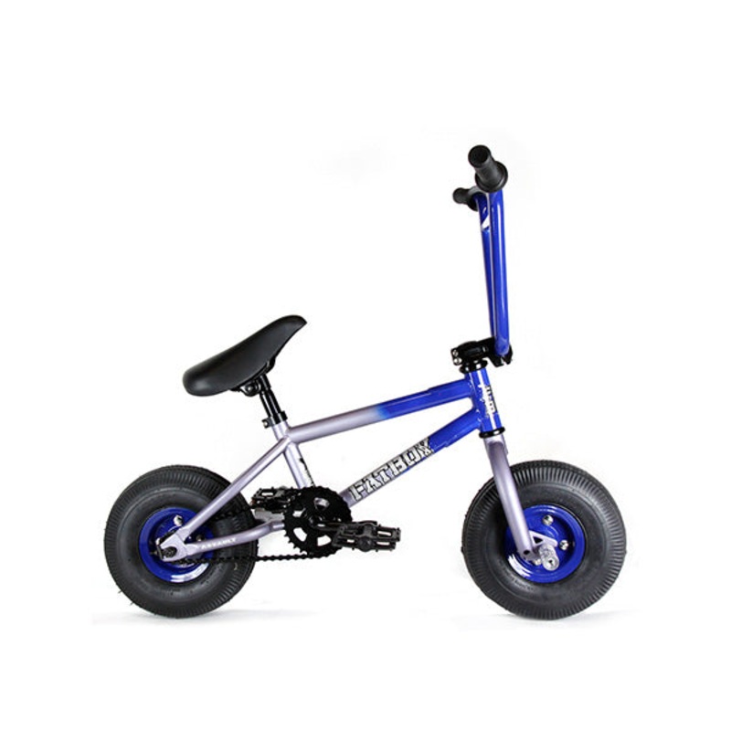 Fat Boy Mini BMX Bike The Assault-Gray/Blue