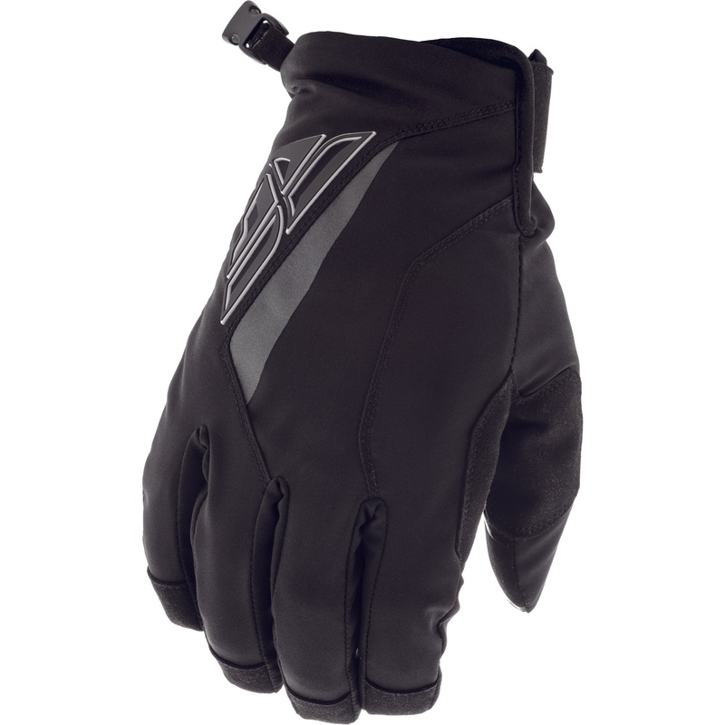 FLY RACING Title Gloves Black Sz 12