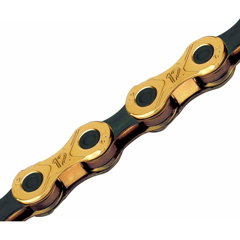 KMC X12 Ti-Nitride Chain – 12spd Gold/Black