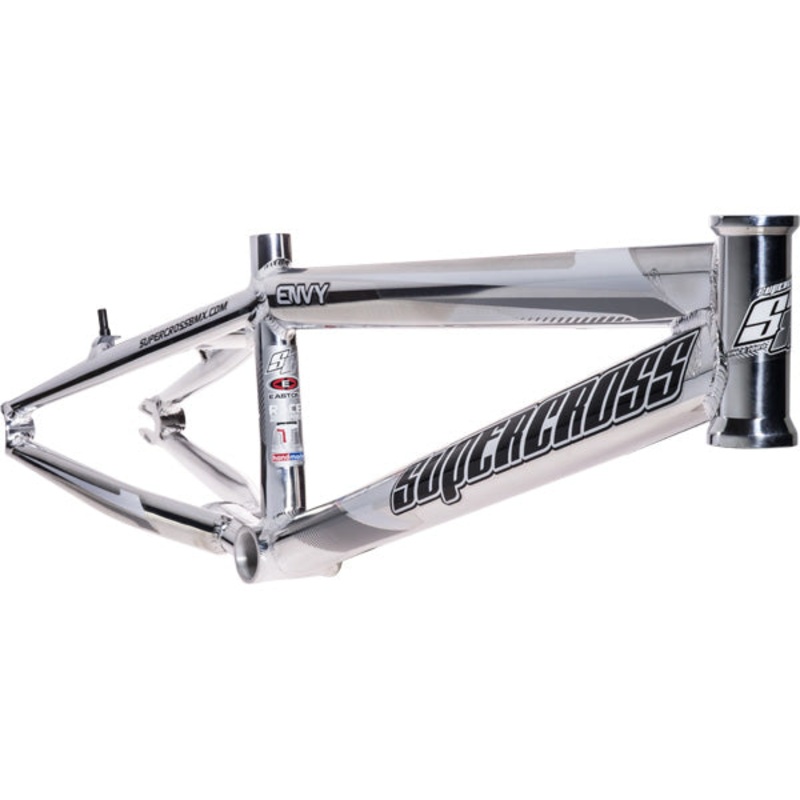 Supercross Envy V3 BMX Race Frame-Mirror Polished Mini