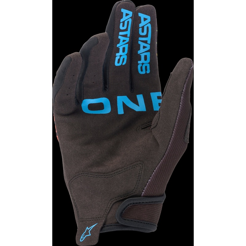 ALPINESTARS Youth Radar Gloves Black/Fluorescent Yellow/Coral Youth Large