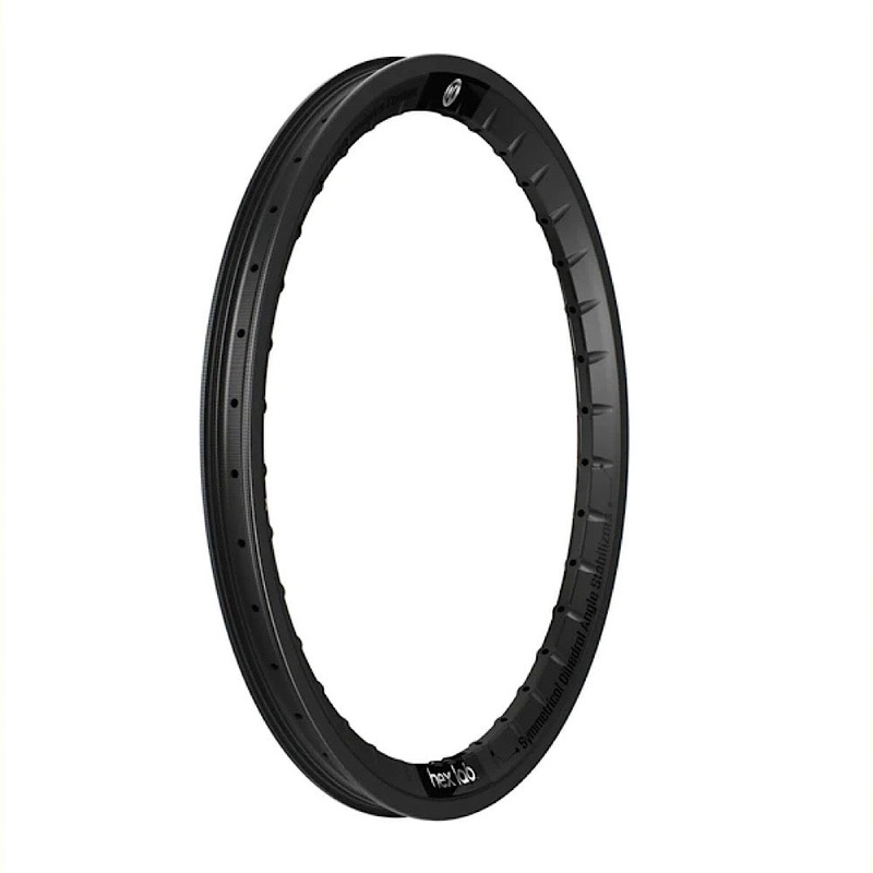 BOX HEX LAB CARBON BMX 20 X 1.75″ REAR RIM BLACK 36H BLACK