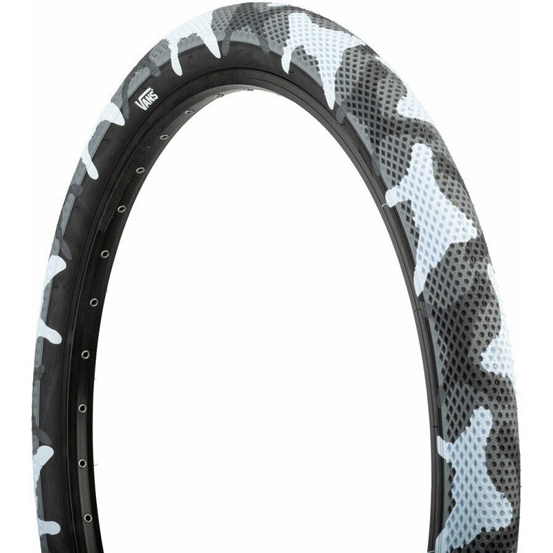 29×2.10 Cult Vans BMX Tire – Gray Camo w/ Black Sidewall