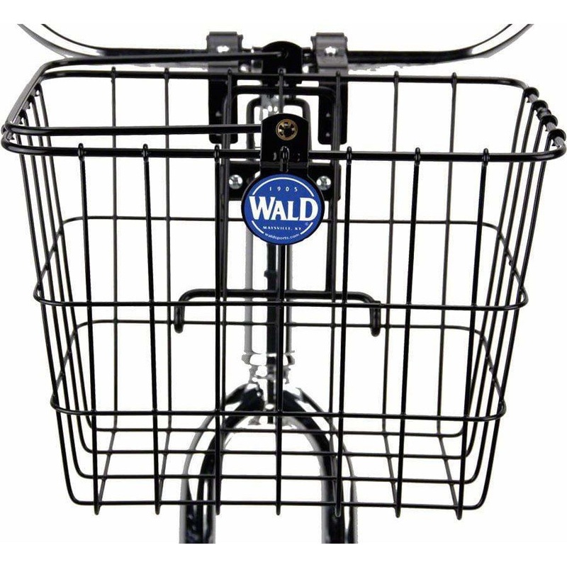 3114 Front Quick Release Basket with Bolt-On Mount: Gloss Black