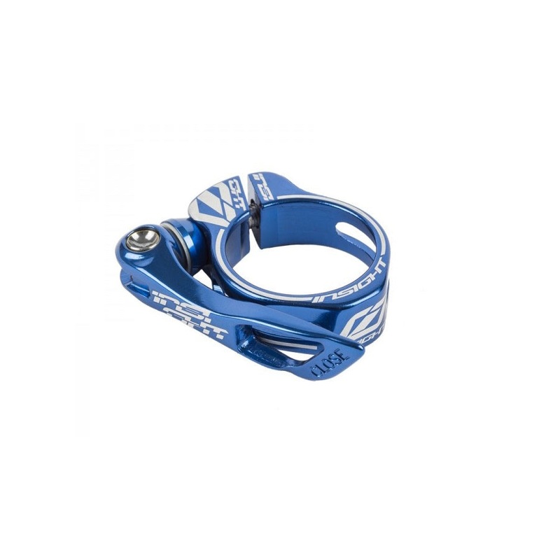 Insight Quick Release Seat Clamp (25.4mm, 28.6mm, 31.8mm) 25.4mm Black