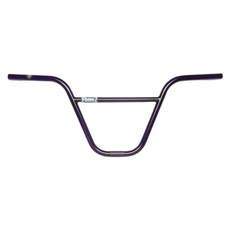 S&M Elevenz 2pc BMX Handlebars – 11″ – Trans Purple – USA Made