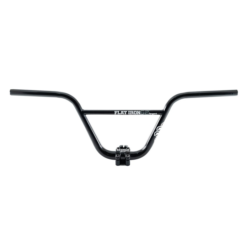 Tangent OS 31.8mm Flatiron62 Chromoly BMX Race Handlecars-8.0″ Black