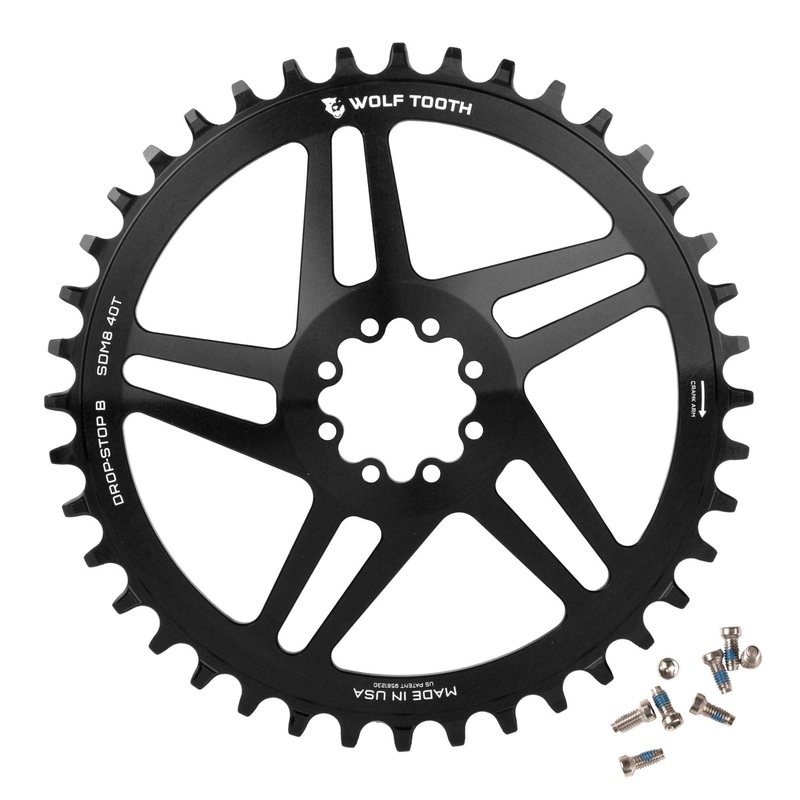 Direct Mount Chainrings for SRAM 8-Bolt Gravel / Road Cranks Drop-Stop B 34T