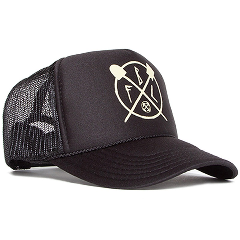 Fit TRL Trucker Hat-Black Black