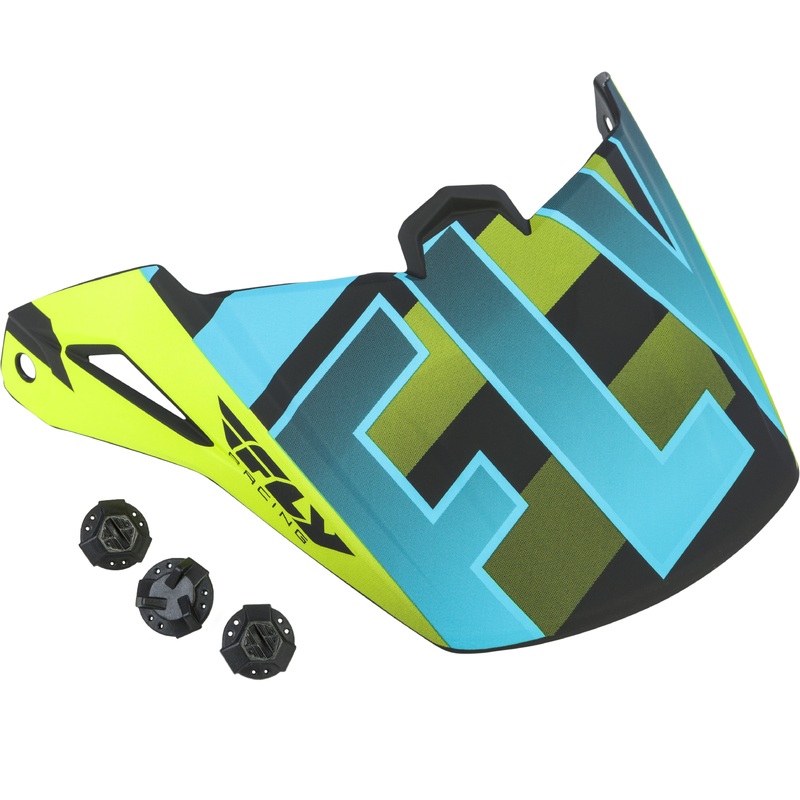 FLY RACING Elite Cold Weather Visor Hi-Vis/Black