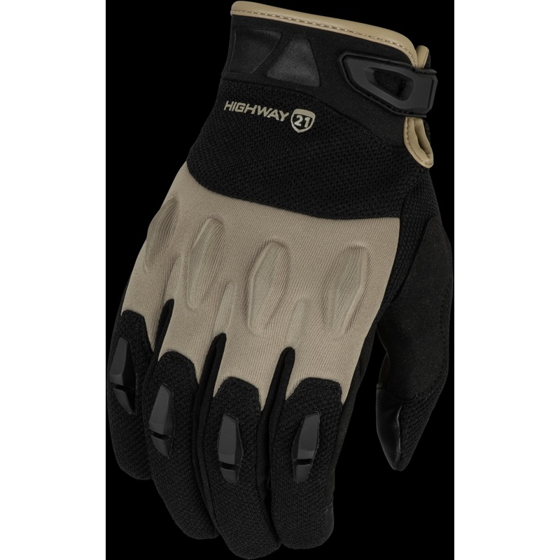HIGHWAY 21 Fury Gloves Black/Sand 3x