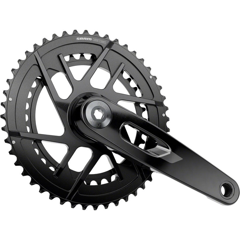 SRAM Rival Crankset – 160mm, 12-Speed, 48/35t, 8-Bolt Direct Mount, DUB Spindle, Black, E1