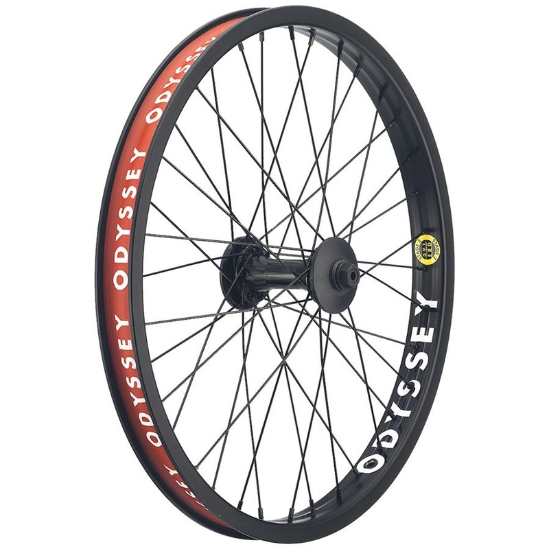 Stage-2 Front Wheel – 20″, 3/8″ x 100mm, Rim Brake, Black